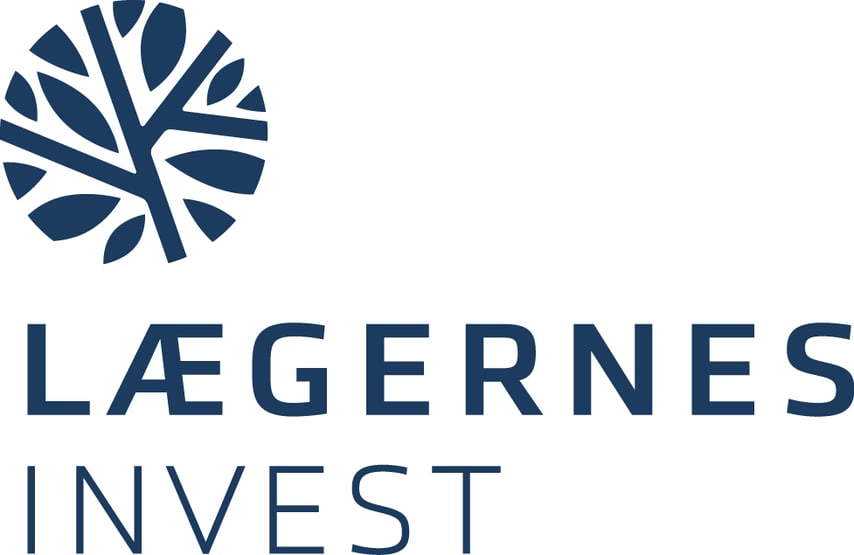 Logo for lægernes invest